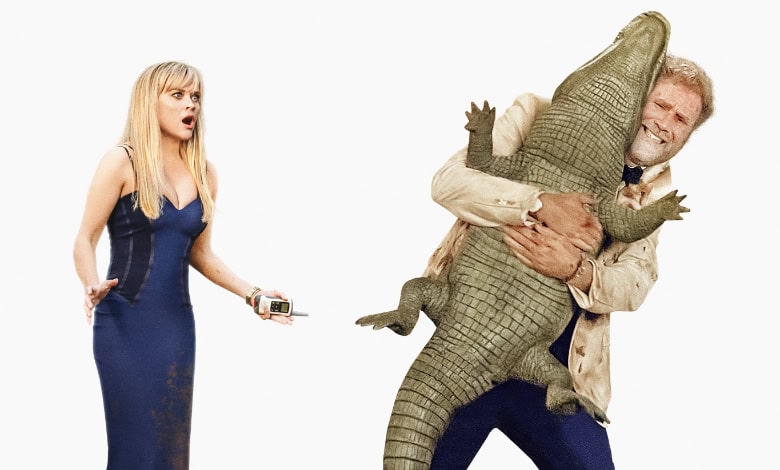 youre cordially invited review Witherspoon Ferrell alligator-