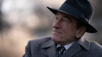 alto knights review robert De Niro hat-