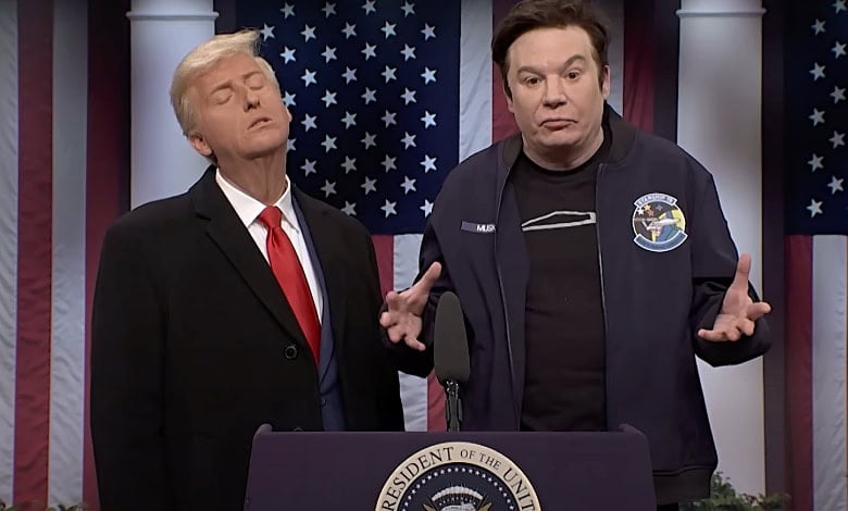Mike Myers Elon Musk tesla attacks
