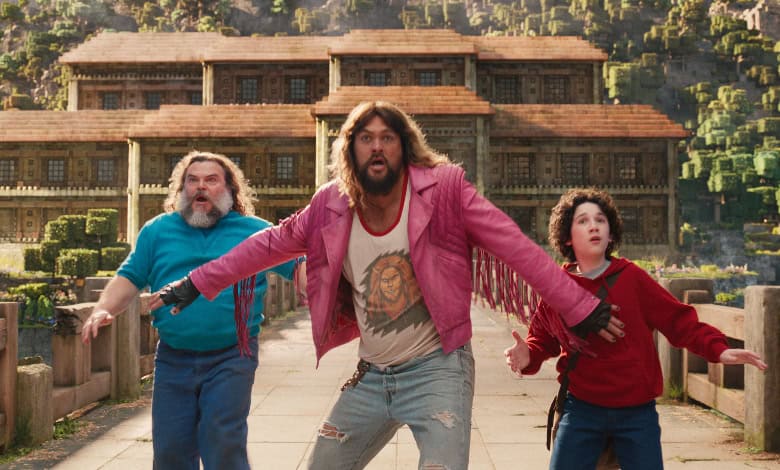 a minecraft movie jack black Jason Mom