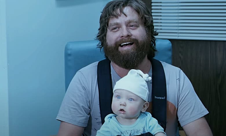 Hangover baby zach galifinakis