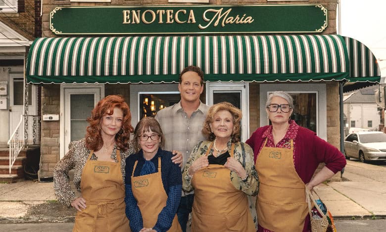 Nonnas review Vince Vaughn Susan Sarandon Brenda Vacarro Talia Shire