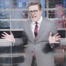 Stephen Colbert CNN Fake News
