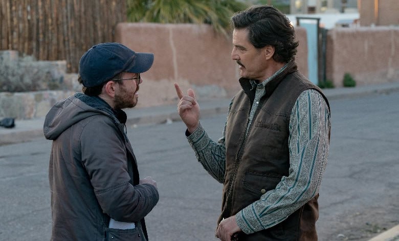 Ari Aster Pedro Pascal Eddington on set discussion