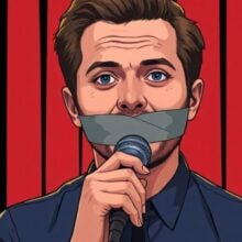 Jewish stand-up comedians canceled free speech