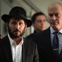 Mark Feuerstein and Neal McDonough in Guns and Moses