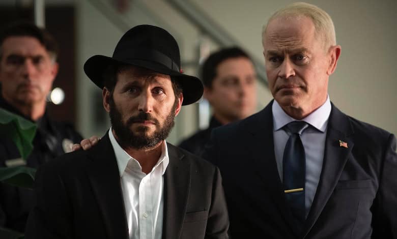 Mark Feuerstein and Neal McDonough in Guns and Moses
