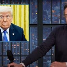 Seth Meyers Late Night news
