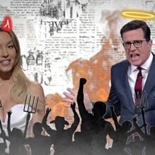 Sydney Sweeney Stephen Colbert woke culture