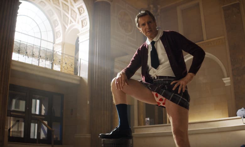 the-naked-gun-review liam Neeson