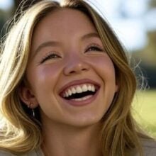 AI Sydney Sweeney smiling