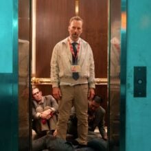 Nobody 2 review Bob Odenkirk in elevator