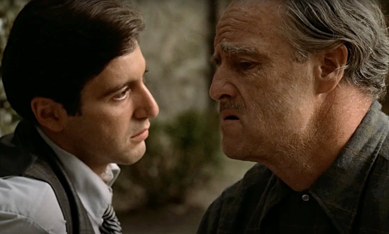 The Godfather Pacino Brando