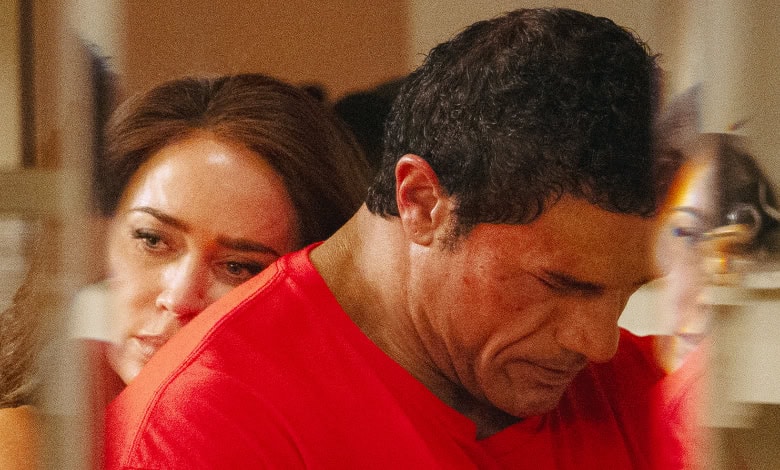 Smashing Machine review Emily Blunt Dwayne Johnson