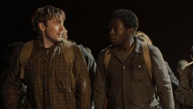 The Long Walk movie review Cooper Hoffman David Jonsson