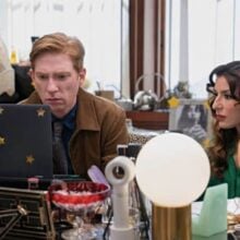 The Paper Peacock review Domhnall Gleason
