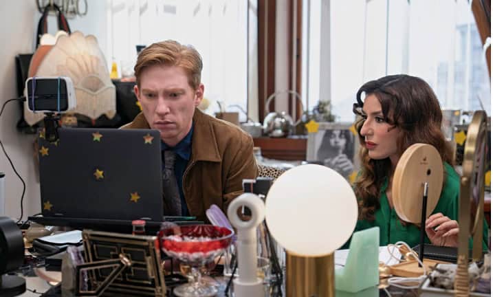The Paper Peacock review Domhnall Gleason