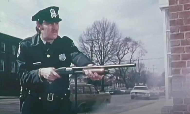 Dead White and Blue review stock footage feature