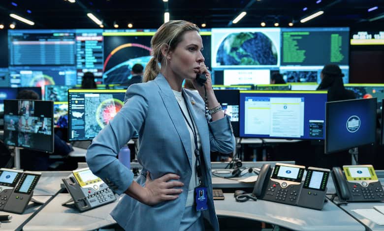 A House of Dynamite Netflix movie review Rebecca Ferguson