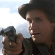 Young Guns II review Emilio Estevez