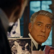 Jay Kelly movie review George Clooney mirror