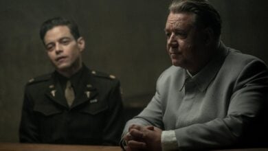 Nuremberg review Rami Malek Russell Crowe