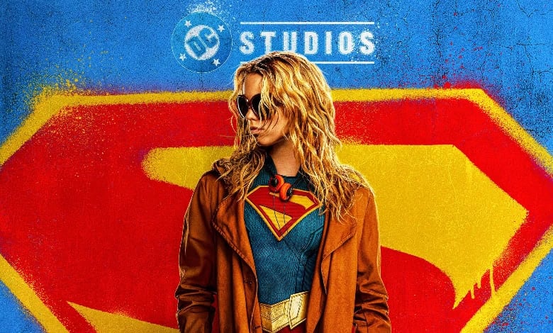 Supergirl poster art Milly Alcock