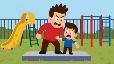 Bullying cartoon image