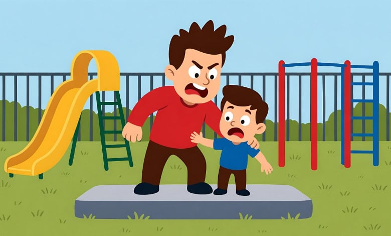 Bullying cartoon image