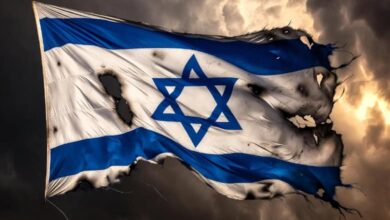 Israeli flag antisemitism