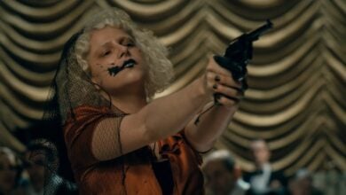 The Bride review Jessie Buckley with gun