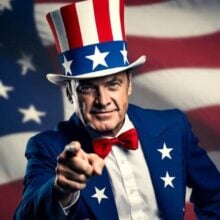 Kelsey Grammer Uncle Sam-