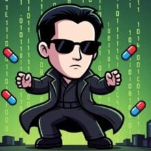 The Matrix AI art image