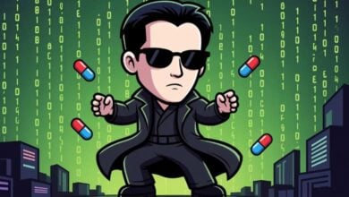 The Matrix AI art image