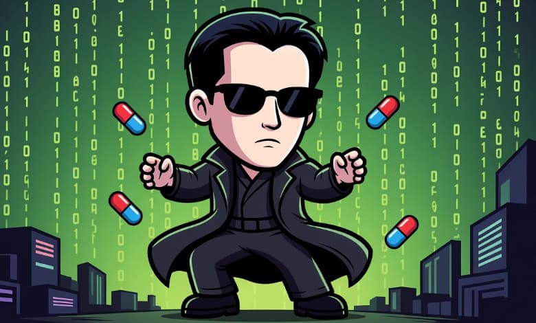 The Matrix AI art image