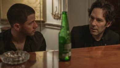 power ballad-review Nick Jonas Paul Rudd piano-