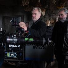 Christopher Nolan The Odyssey on set