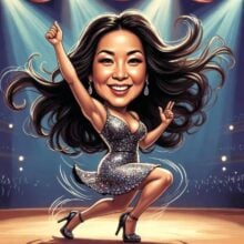 Margaret Cho dancing AI-2