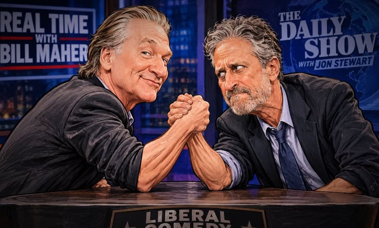 Bill Maher vs Jon Stewart Democrats-