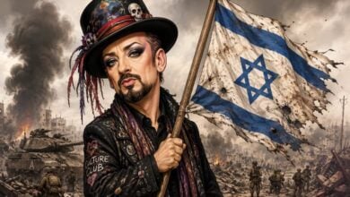 Boy George Bandcamp song cancelled