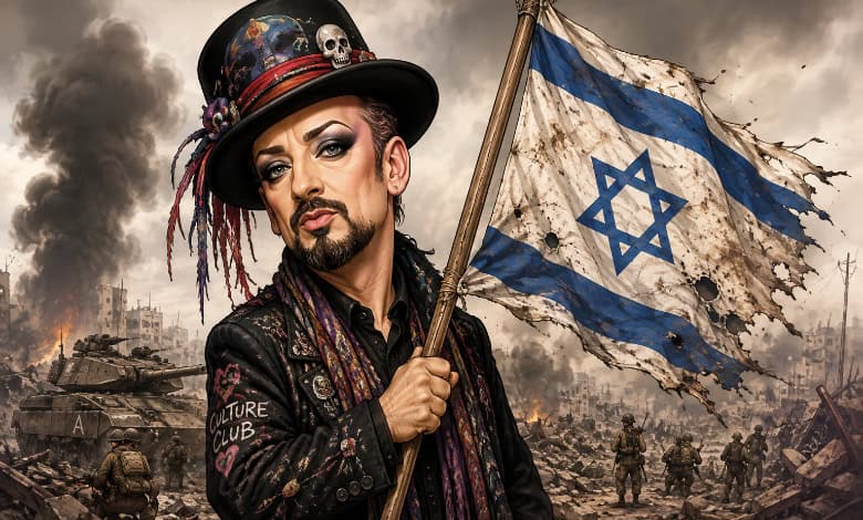 Boy George Bandcamp song cancelled