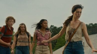 End of Oak Street review Anne Hathaway