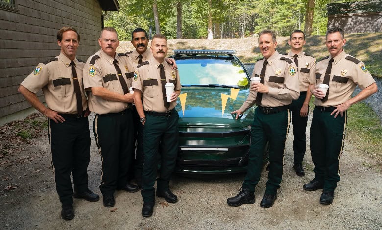 Super Troopers 3 cast ev car