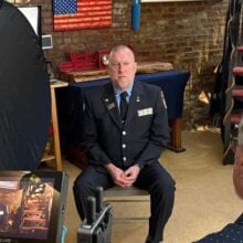 9_11 Remembered behind the scenes shot of guest-