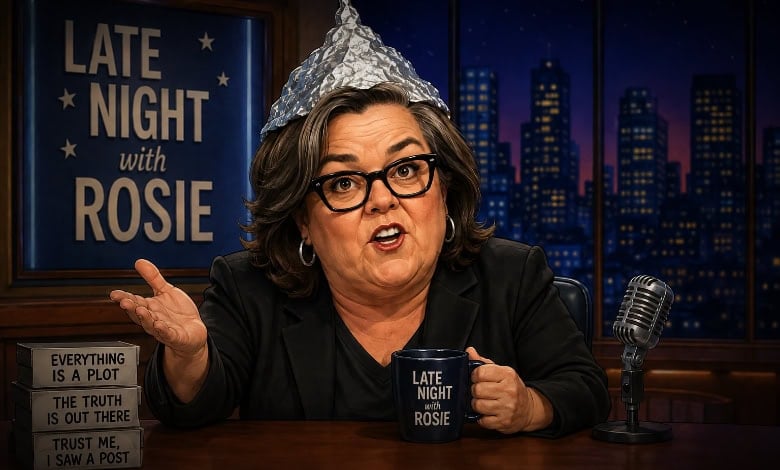 Rosie O'Donnell late night tv