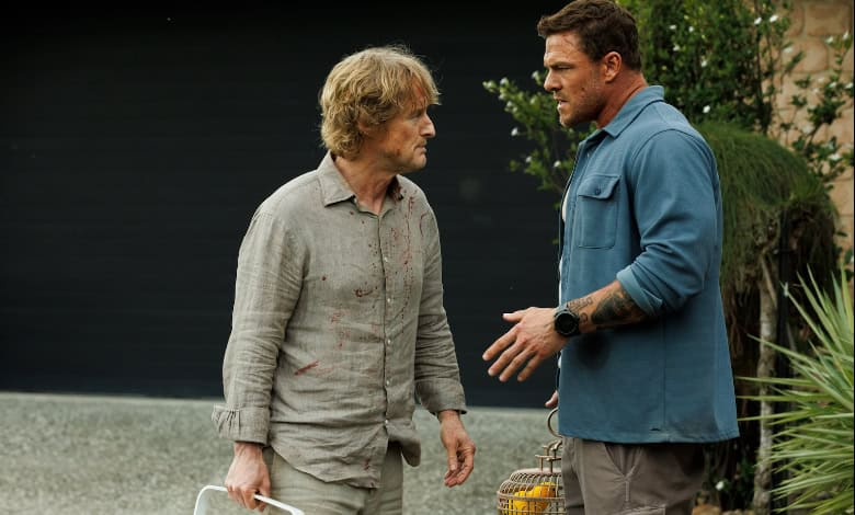 Runner Angel Studios review Owen Wilson Alan Ritchson-