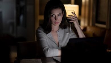 verity review Anne Hathaway wine glass
